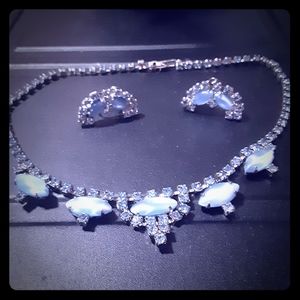 Moonstone necklace and earring set!